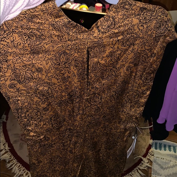 Amuse Society Golden Haze Romper - Picture 6 of 8